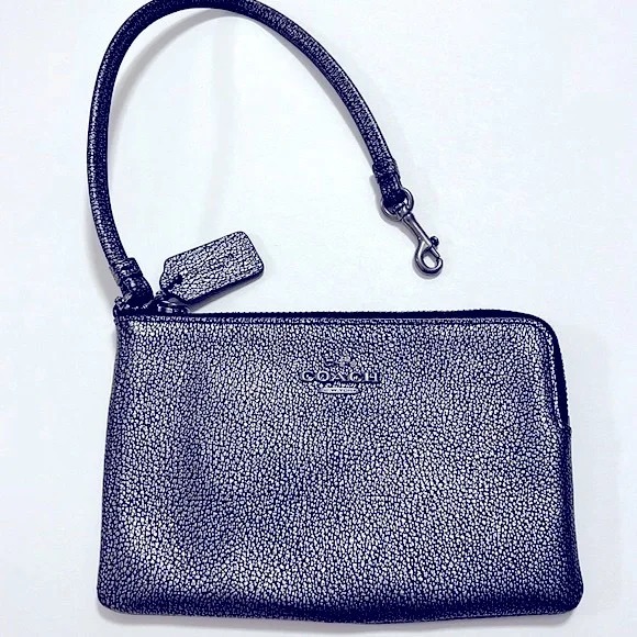 Coach Corner Zip Wristlet - Picture 3 of 8